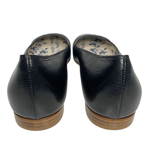 Gucci Hills GG Logo Ballet Flat EU 38.5 US 8.5 Cap Toe Double G Leather - Picture 6 of 11